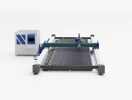 Hollow Track Cnc Fiber Laser Cutting Machine For Metal Sheet