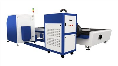 Eint borð trefjar leysir skurðarvél